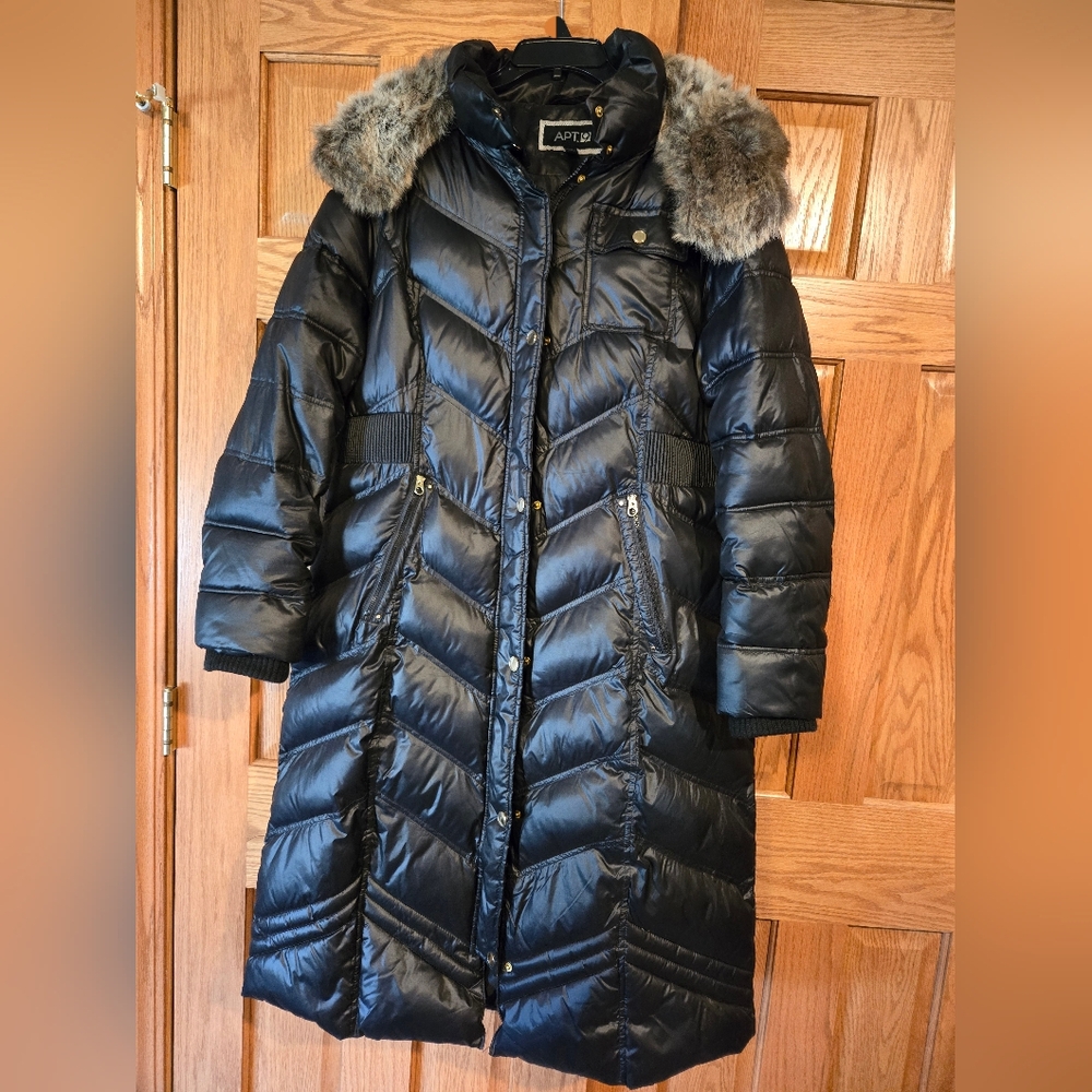 Women's Long Puffy Warm Winter Coat